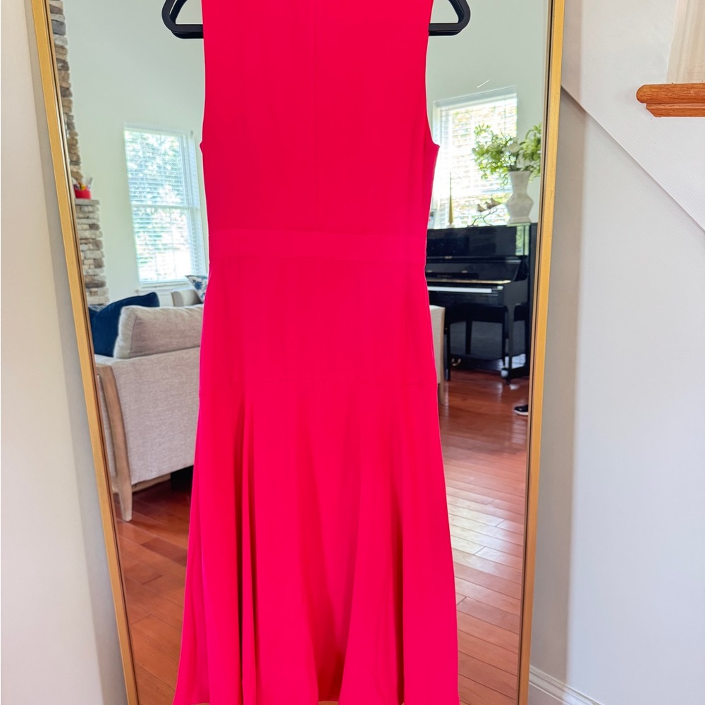 Reiss Fuchsia Midi Dress - Picture 10 of 10
